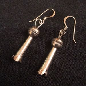 Sterling Silver .925 Squash Blossom Earrings